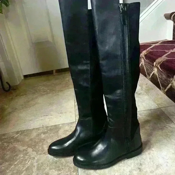 Cole Hahn ladies size 5 B. Never worn. Brand new. Black knee-high leather boots. - Picture 16 of 16